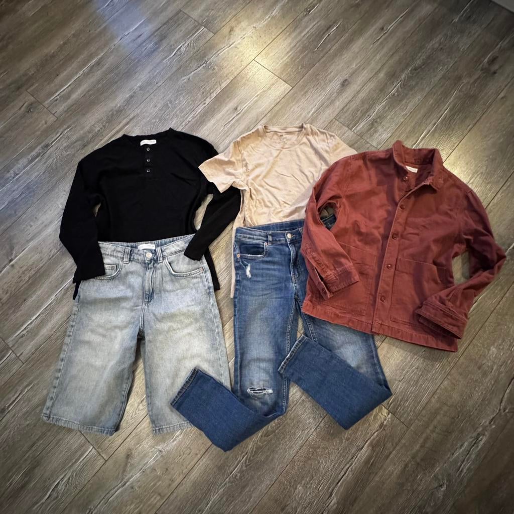 Jongens kledingpakket mt 152 Zara, Ophalen of Verzenden, Gebruikt, Maat 152