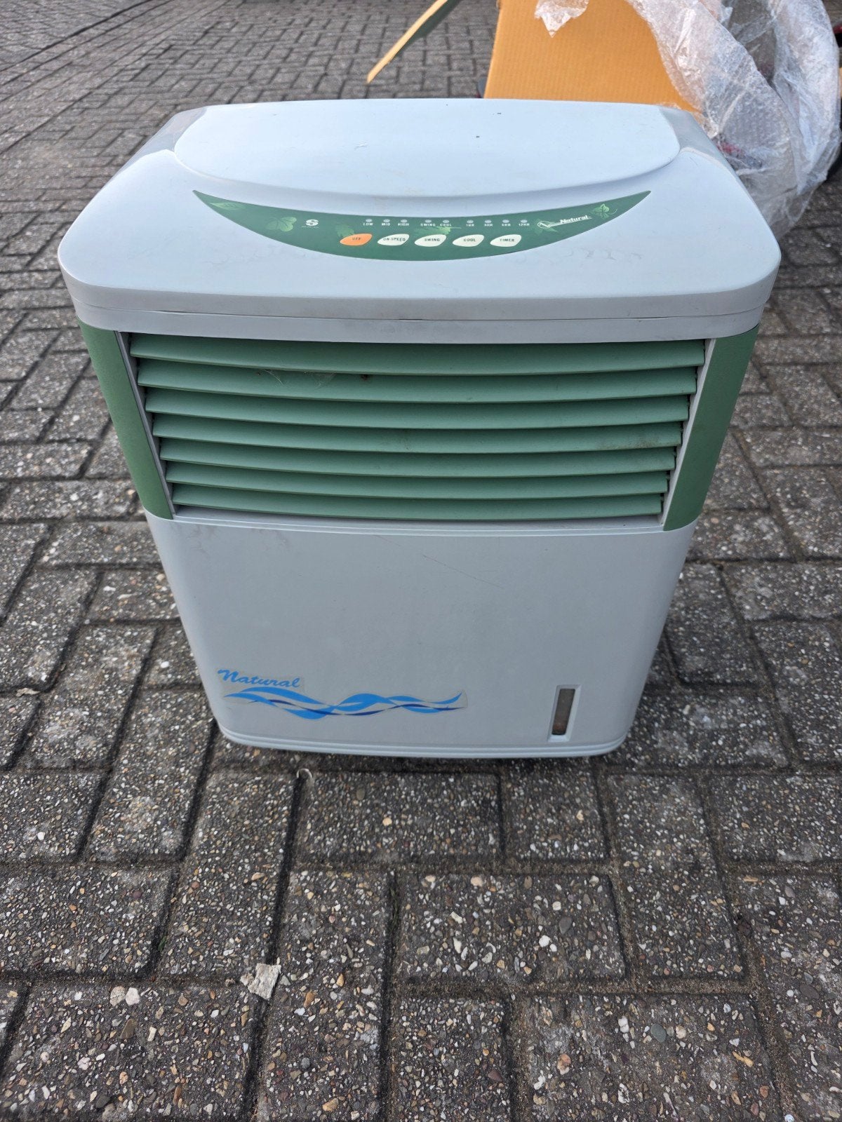 Nieuwe Natural MAC 349 Aircooler in doos, Witgoed en Apparatuur, Info@natural-electric.com, Minder dan 60 m³, Timer, Nieuw