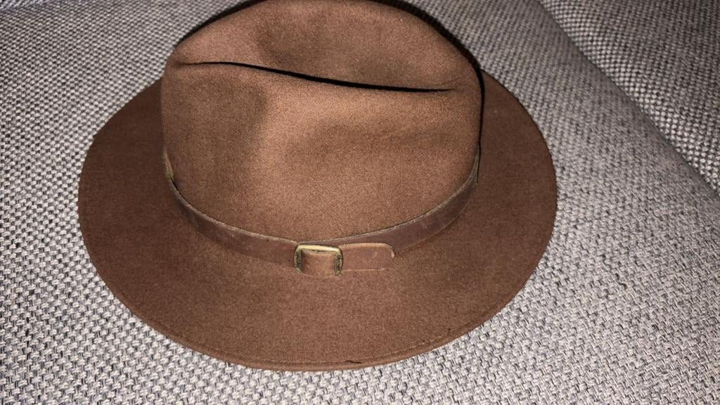 Stetson Fedora Hoed Bruin - Zo goed als nieuw, Stetson, Hoed, Zo goed als nieuw, One size fits all
