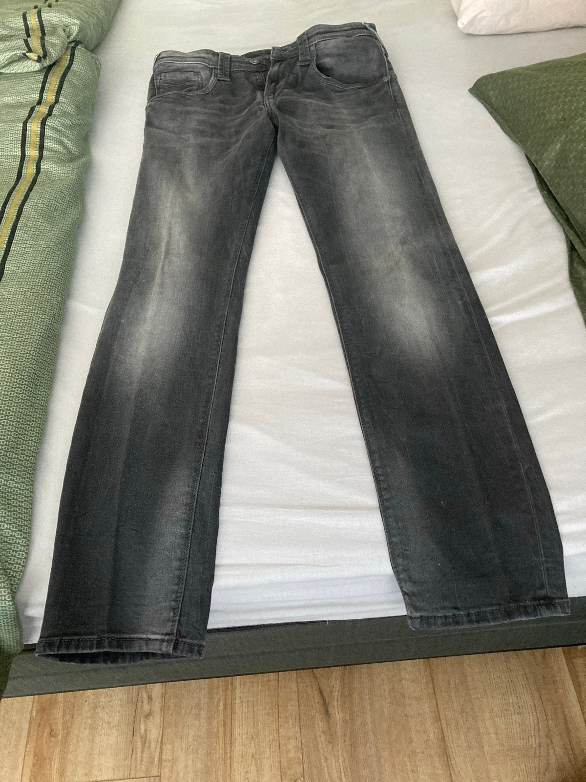 Pepe Jeans London ZINC Slim Leg Jeans W30 L32 - Grijs, Ophalen of Verzenden, Zo goed als nieuw, Grijs, W32 (confectie 46) of kleiner