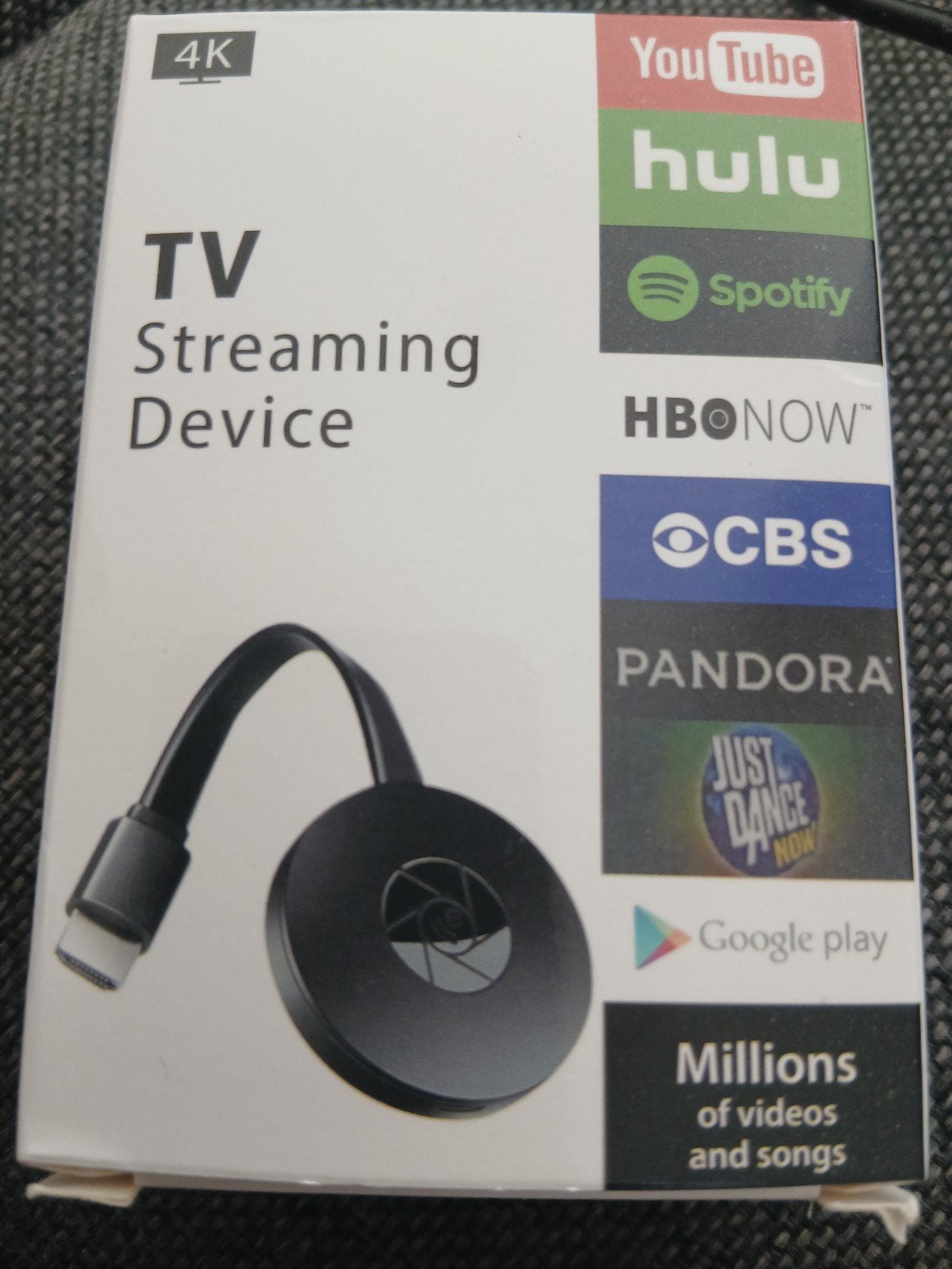 4K TV Streaming Device - Chromecast-achtig apparaat, Ophalen of Verzenden, Zo goed als nieuw, HDMI, Zonder harde schijf