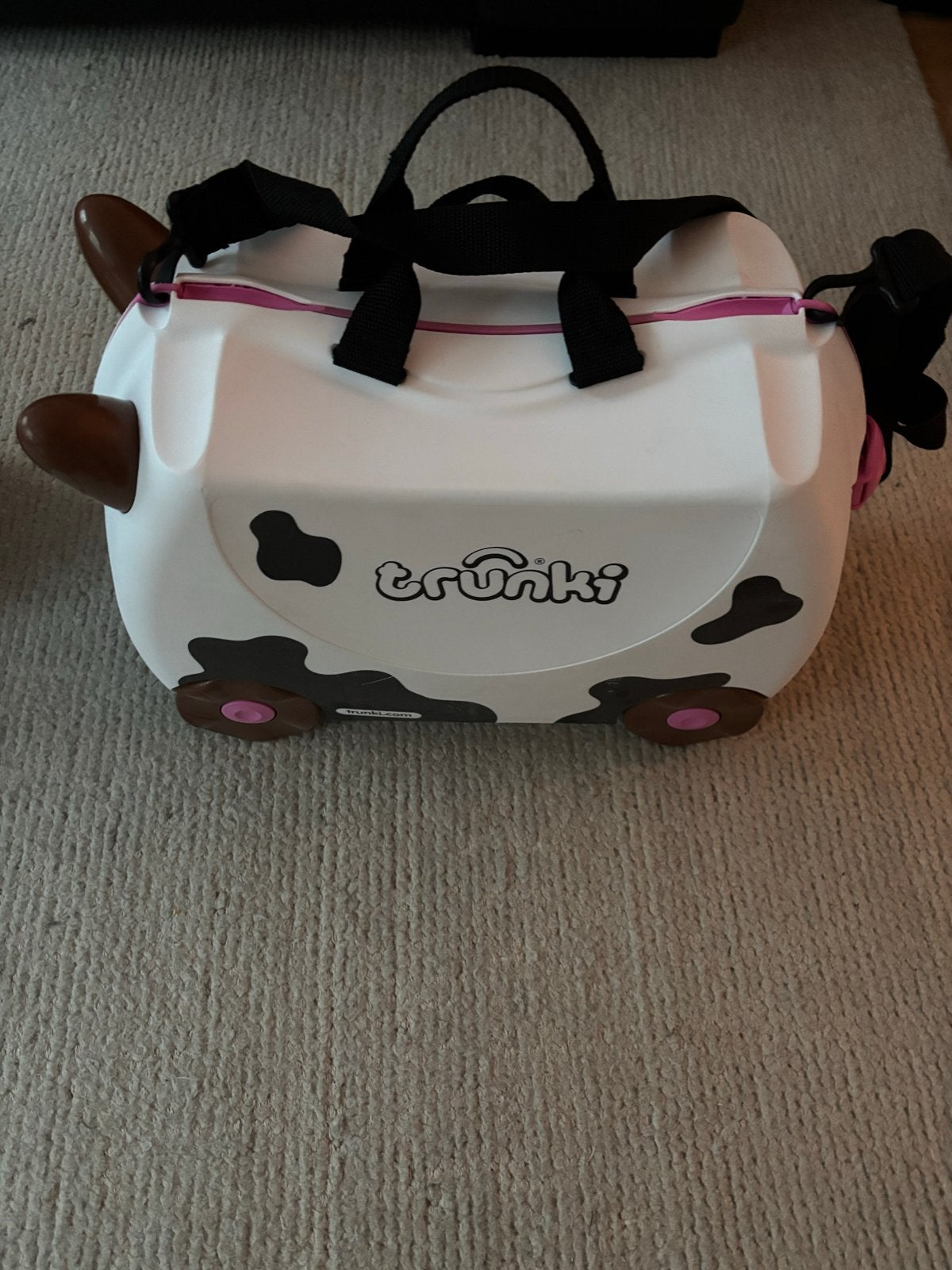 Trunki Kinderkoffer - Koeienprint, Ophalen, Gebruikt