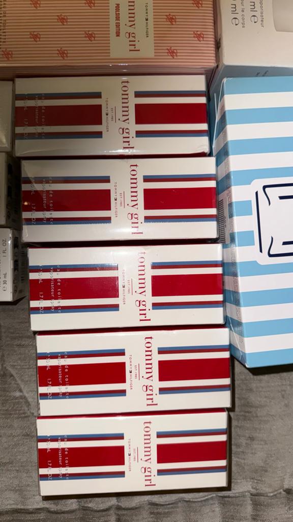 Tommy Girl Eau de Toilette - Set van 5 (50ml), Ophalen of Verzenden, Nieuw