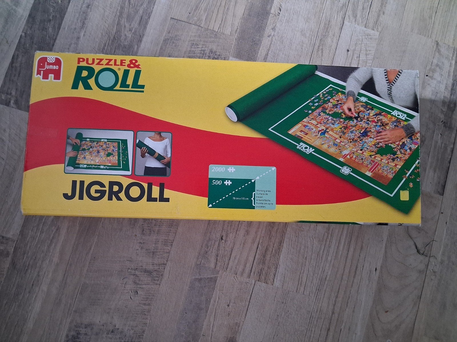 Jumbo Jigroll Puzzelmat voor 500-2000 stukjes, Hobby en Vrije tijd, Denksport en Puzzels, Ophalen, Meer dan 1500 stukjes, Overige typen