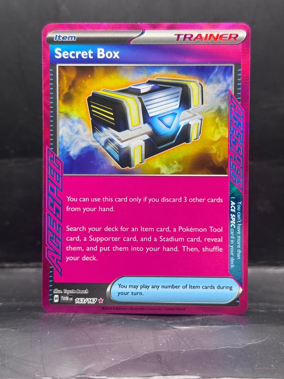 Pokemon Twilight Masquerade - Secret Box 163/167 ACE SPEC, Ophalen of Verzenden, Zo goed als nieuw