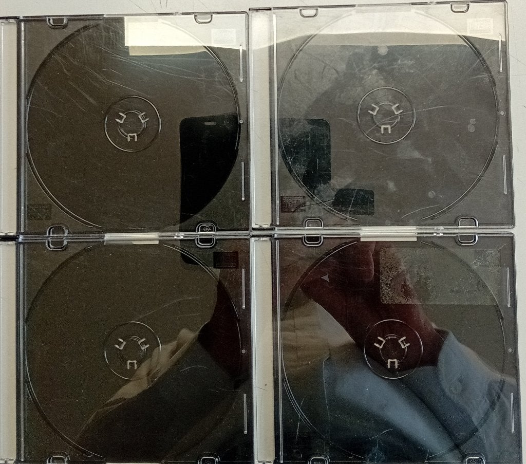 Te Koop: Vier lege CD doosjes, nieuw., Ophalen of Verzenden, Nieuw in verpakking
