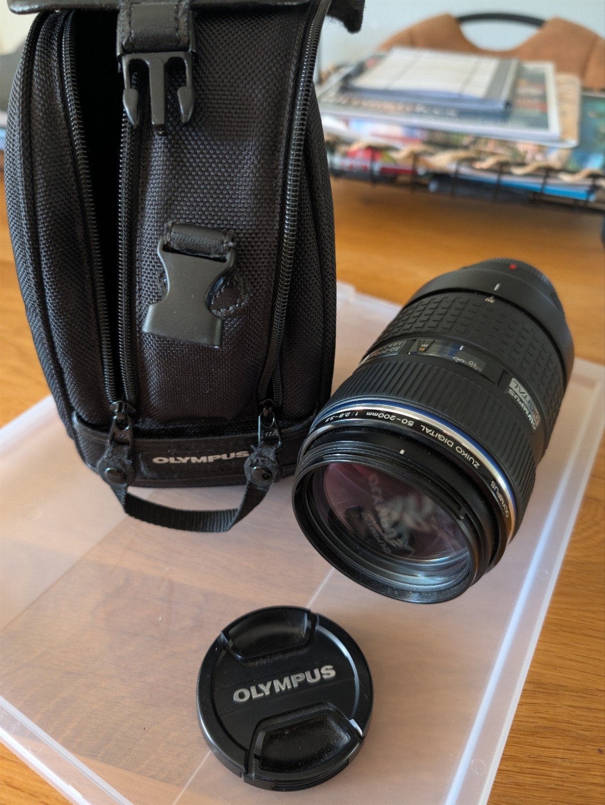 Olympus FT 50-200 1:2.8-3.5 SWD, Ophalen of Verzenden, Zo goed als nieuw, Telelens