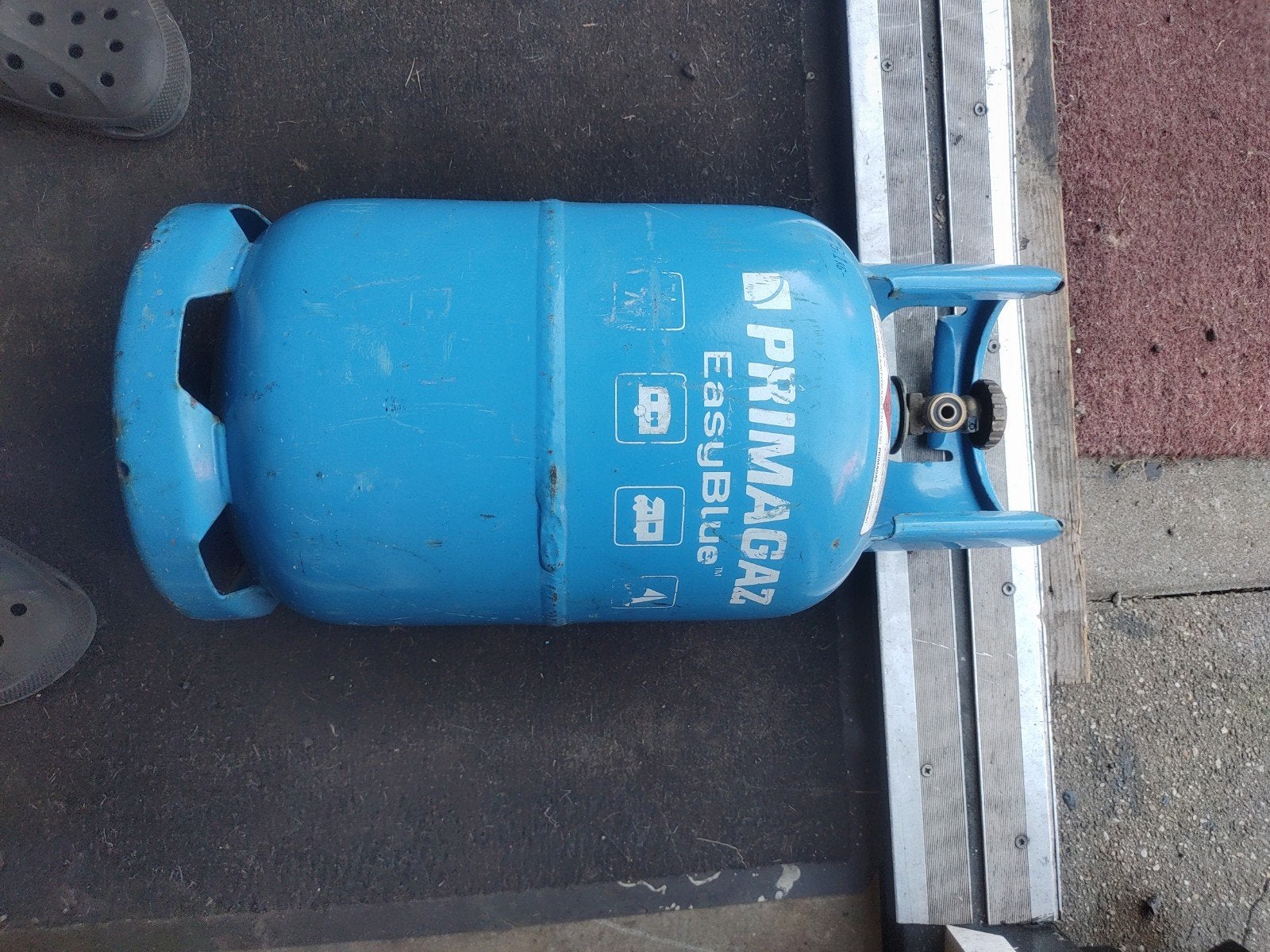 Primagaz EasyBlue 5kg propaan gasfles vol, Ophalen, Gebruikt, Primagaz