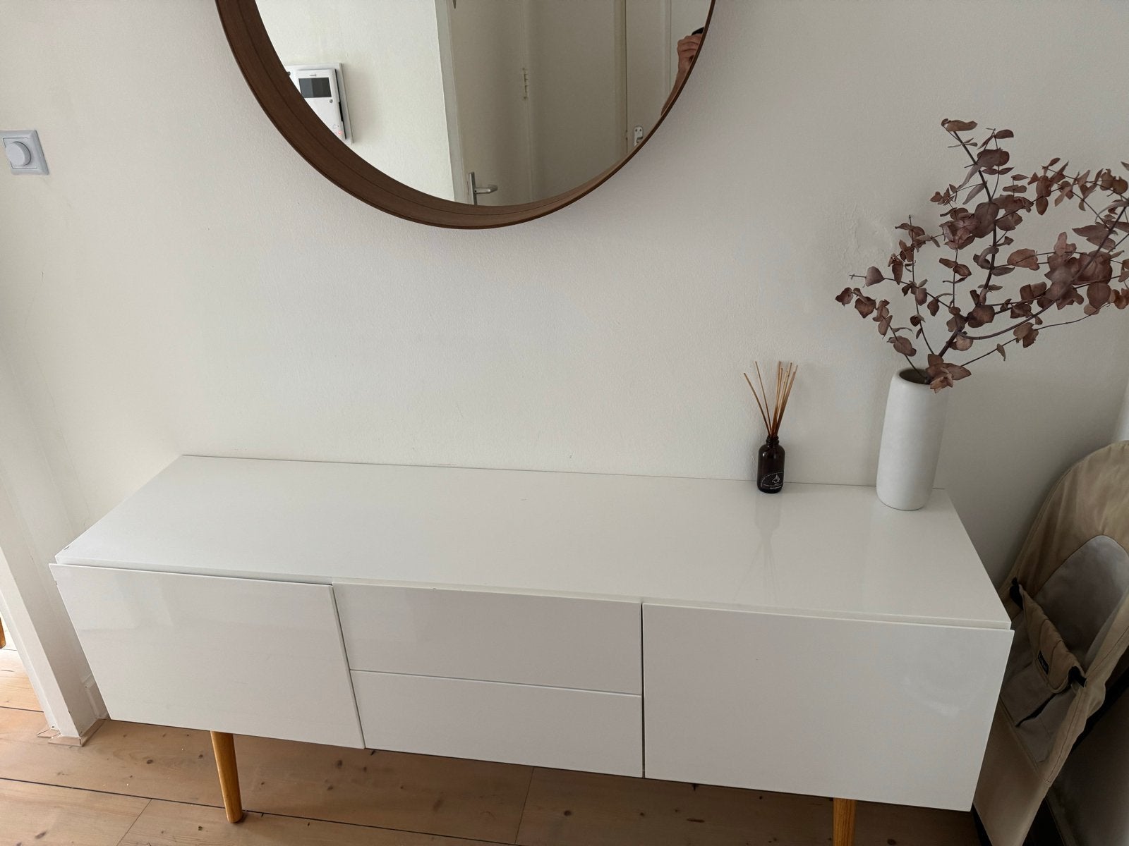 Zuiver dressoir/sideboard - Lak hoogglans, Huis en Inrichting, Kasten | Dressoirs, Ophalen, Gebruikt, 150 tot 200 cm, Met lade(s)