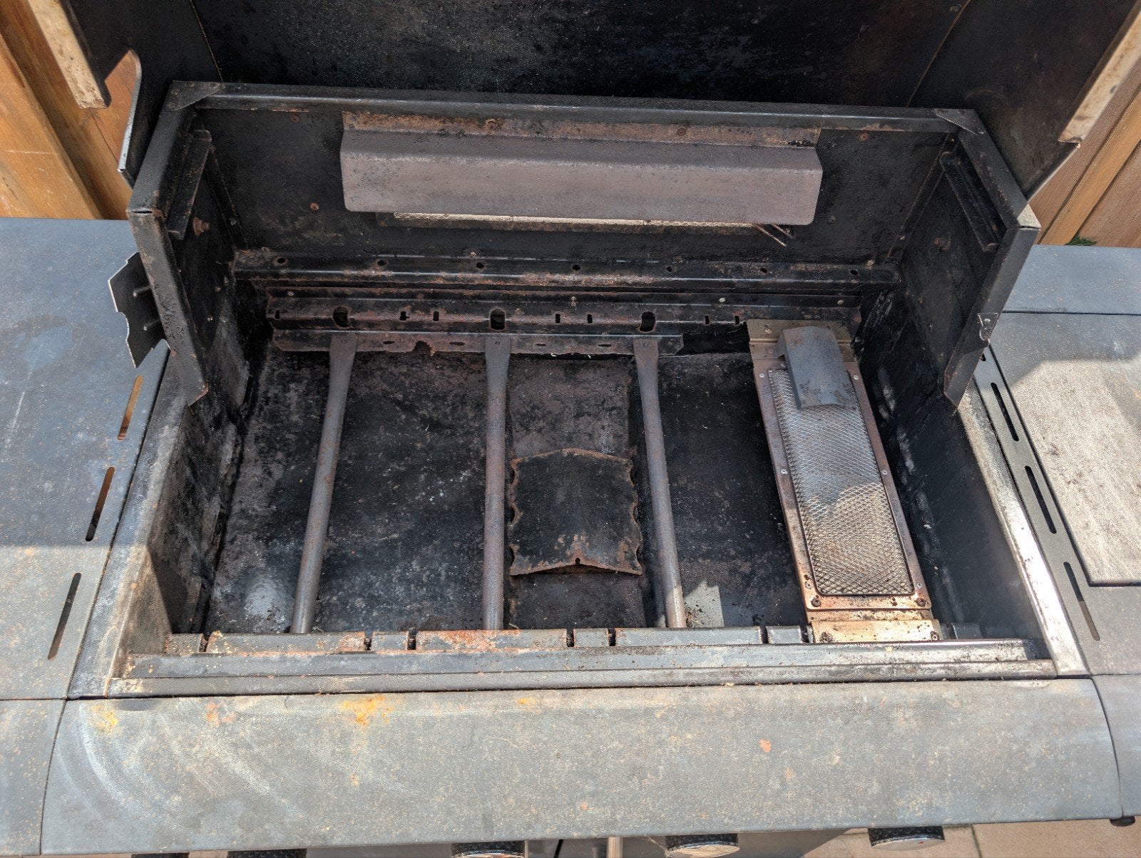 Boretti gasbarbecue - Opknapper gratis ophalen, Ophalen of Verzenden, Gebruikt, Boretti