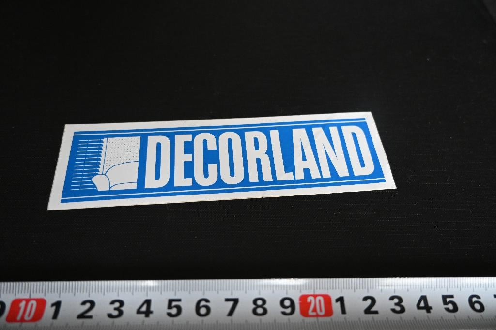sticker DECORLAND, Ophalen, Zo goed als nieuw