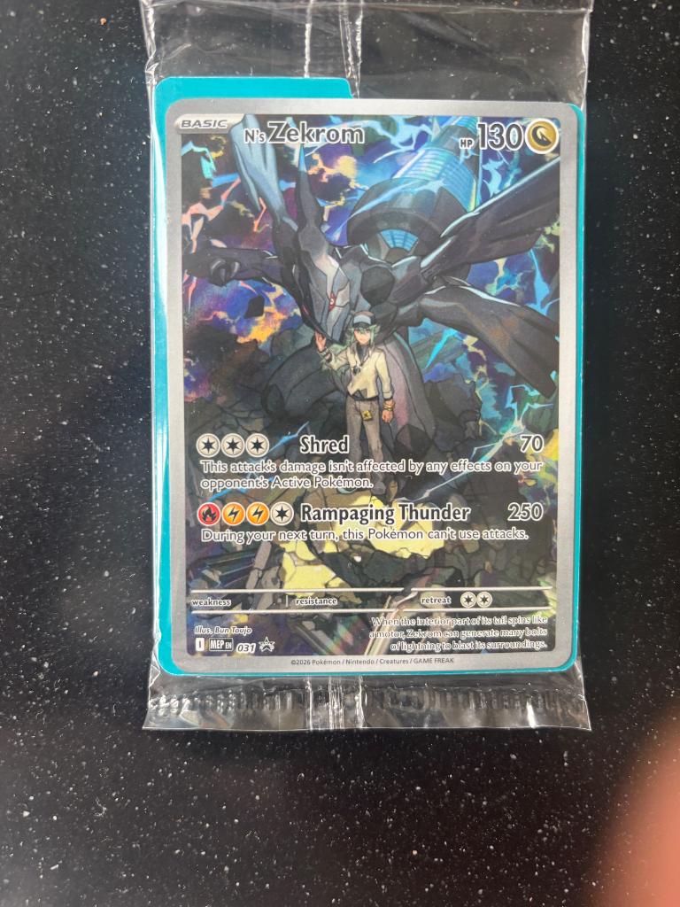 N’zekrom sealed, Hobby en Vrije tijd, Verzamelkaartspellen | Pokémon, Ophalen of Verzenden, Nieuw
