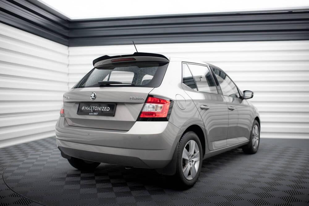 Voorlip spoiler sideskirt diffuser - Skoda Fabia 14-19, Ophalen of Verzenden