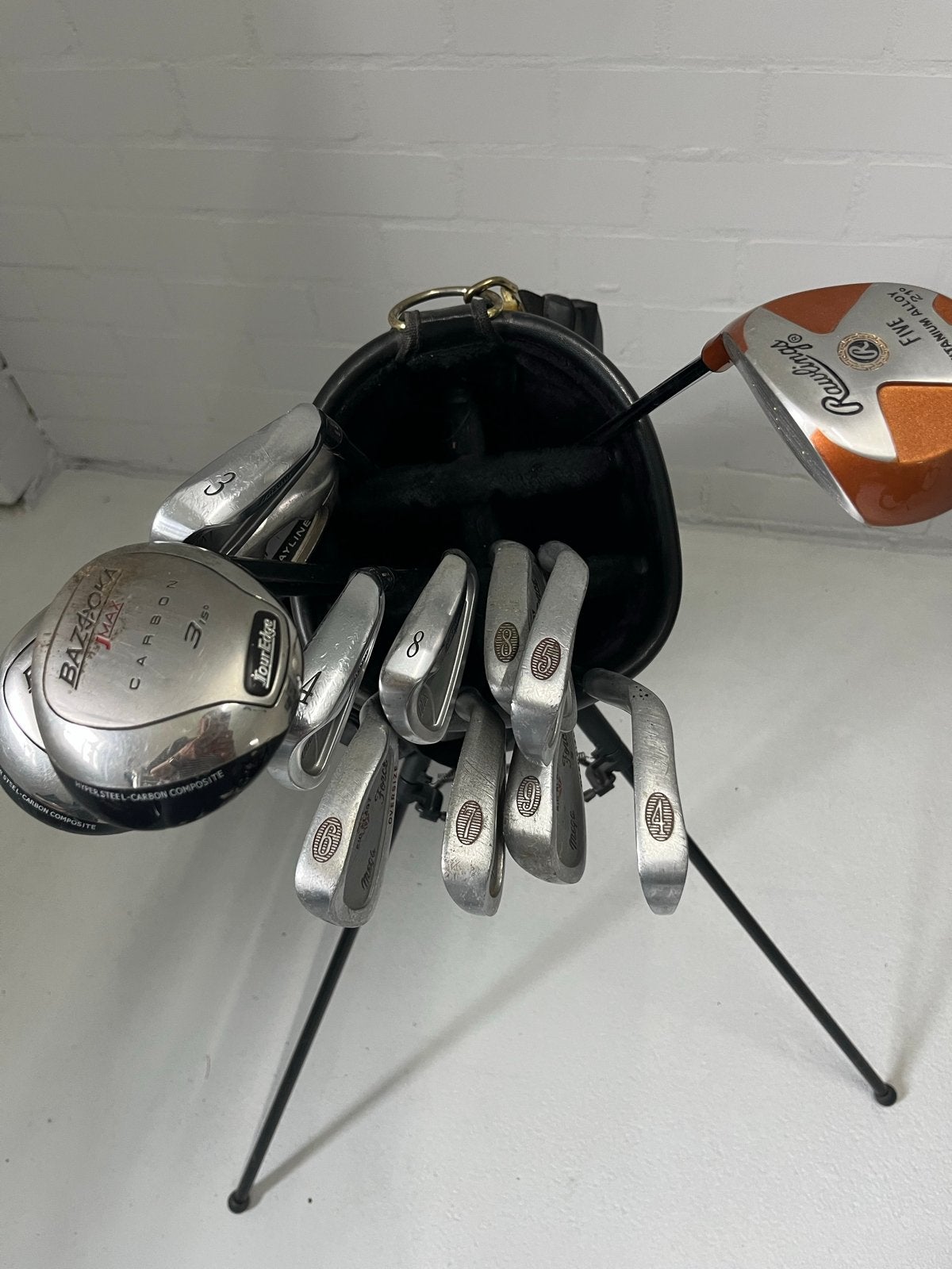 Gecombineerde golfset met tas