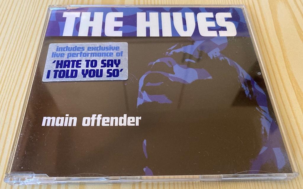CD Single The Hives - Main Offender (UK Import), Ophalen, Zo goed als nieuw, Rock en Metal