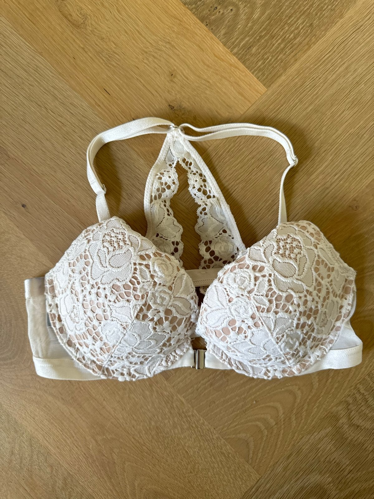 Victoria's Secret BH 70B - Nieuw met kant, Ophalen of Verzenden, Wit, BH