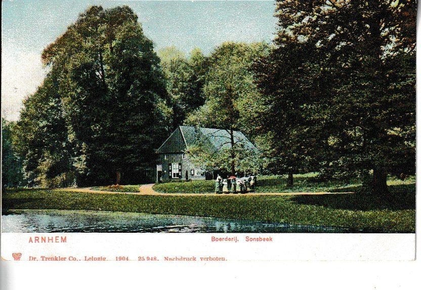 ARNHEM-SONSBEEK - BOERDERIJ, Ophalen of Verzenden, Voor 1920, Ongelopen, Gelderland