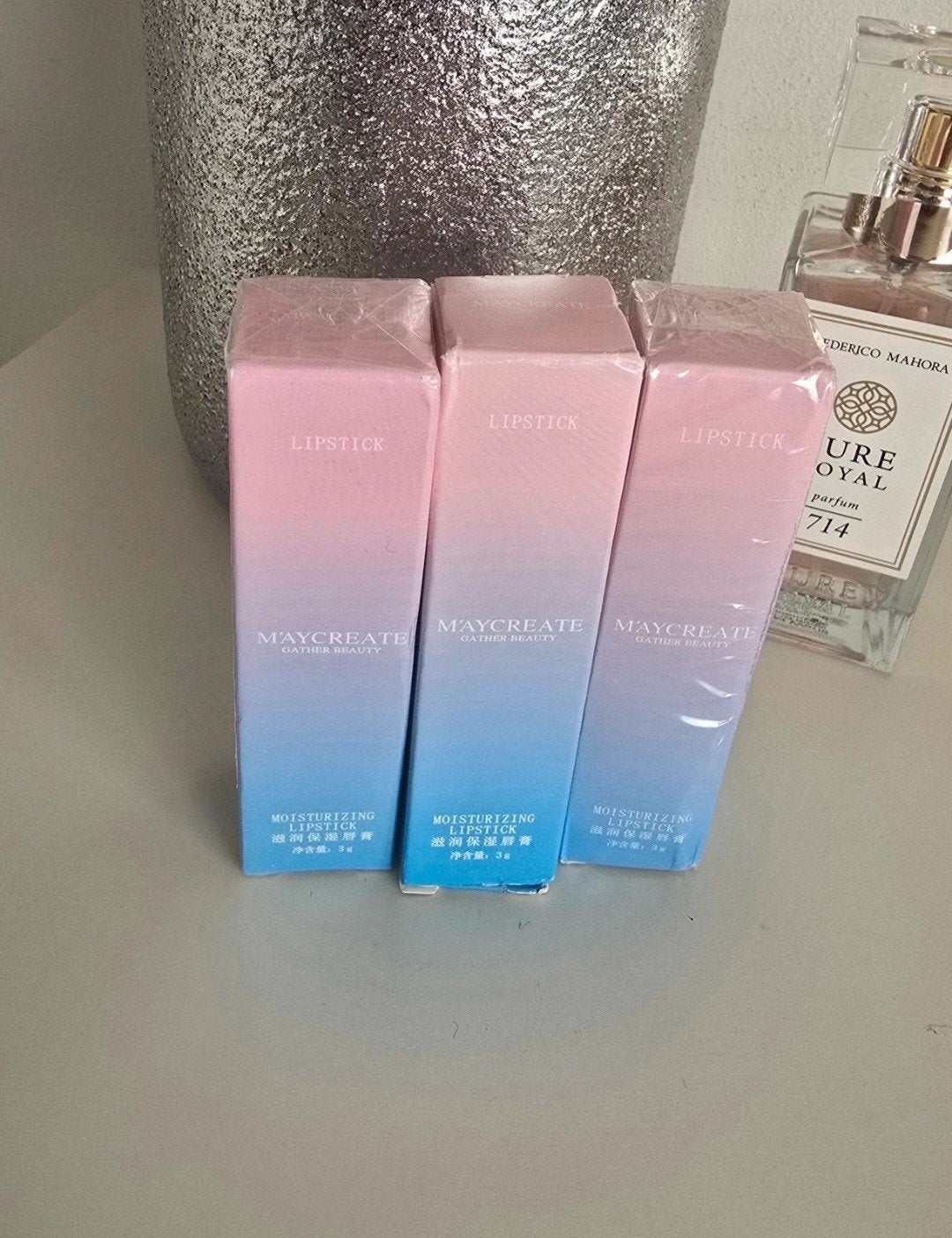 3x Kleurveranderende Lippenbalsem - Nieuw & Ongebruikt, Lippen, Nieuw, Ophalen of Verzenden, Make-up