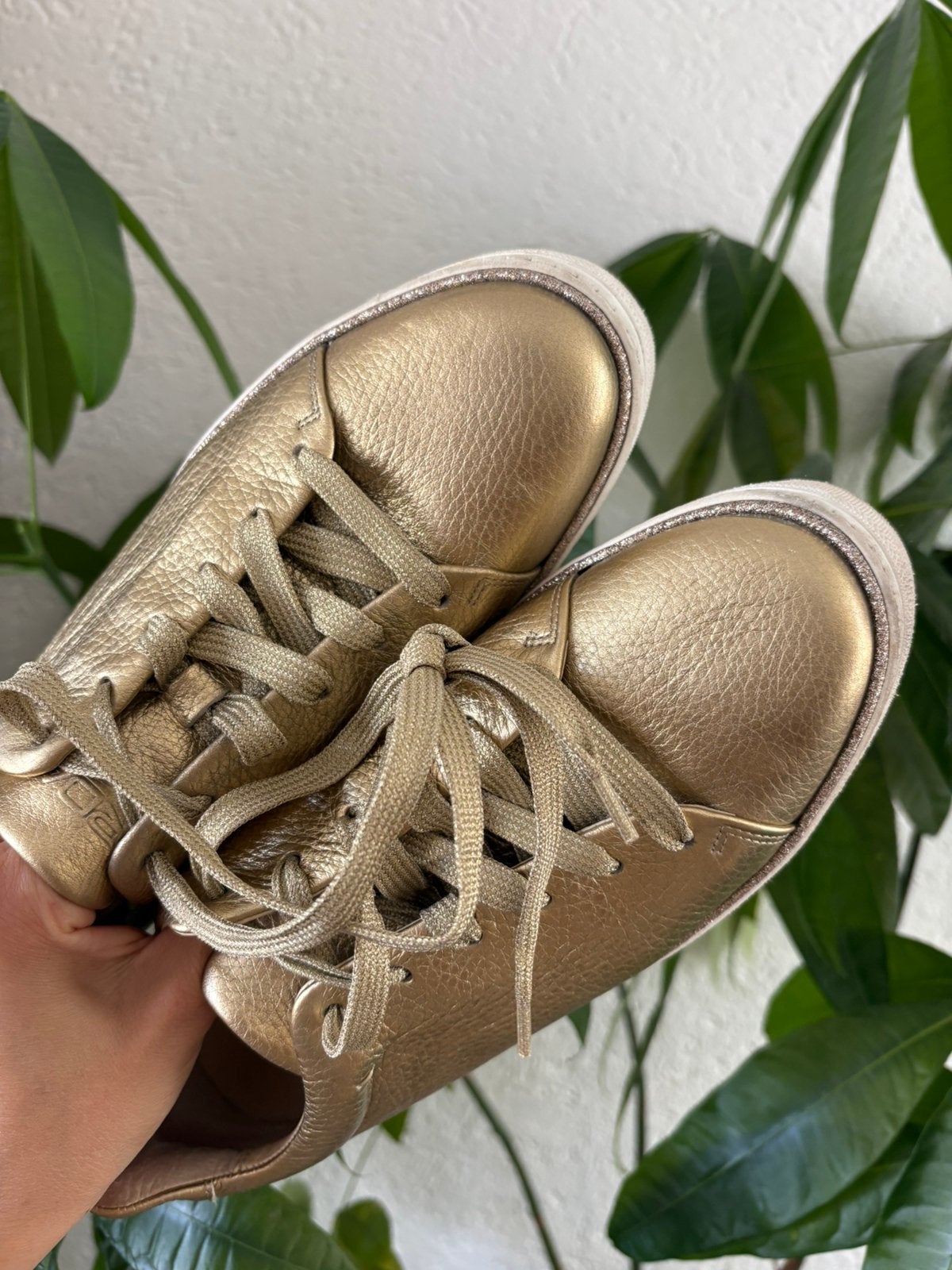RDA Roberto D’Angelo leren sneakers goud 40, Kleding | Dames, Overige kleuren, Ophalen of Verzenden, Sneakers of Gympen, Zo goed als nieuw