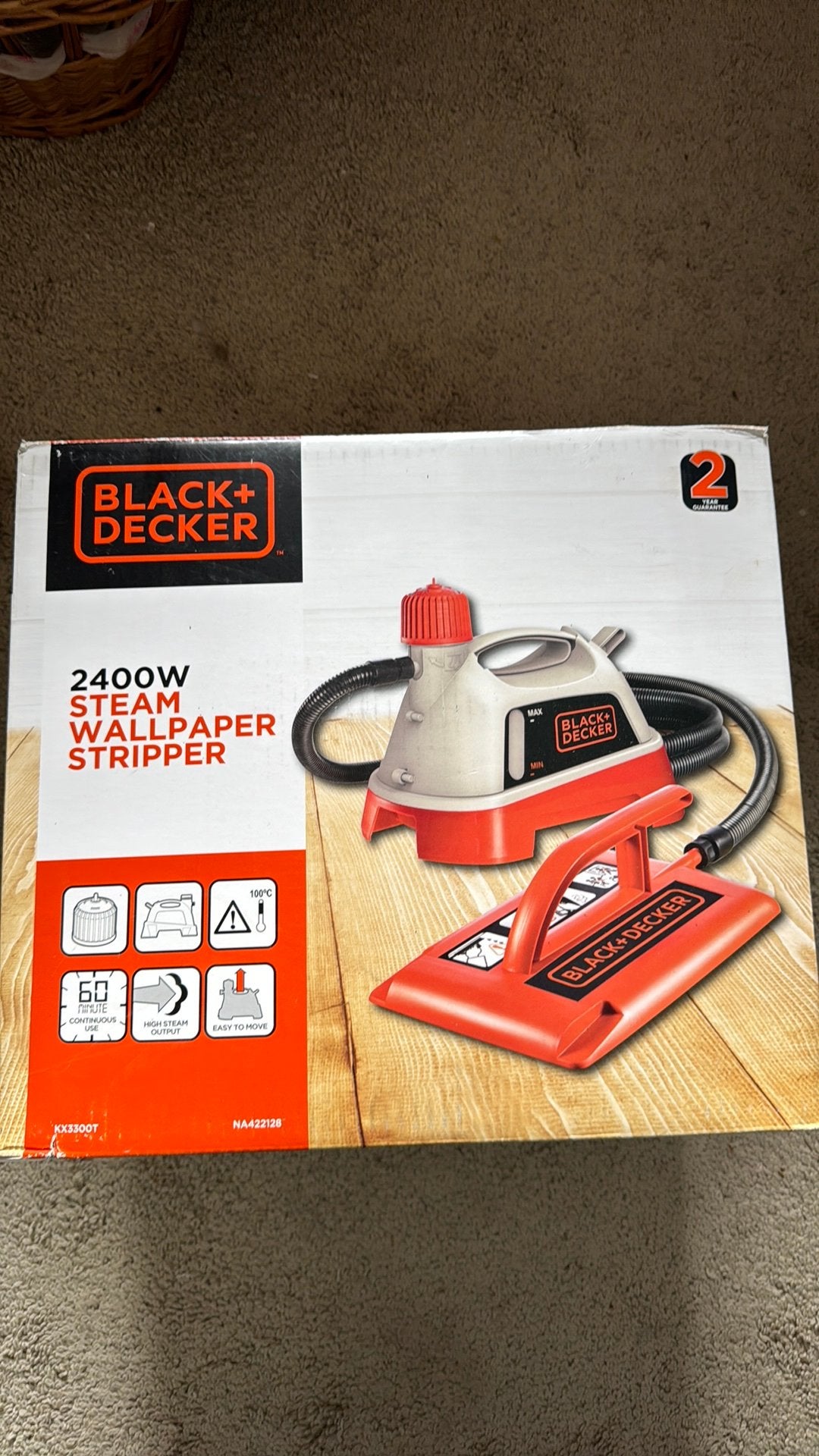Behangafstomer, Ophalen, Zo goed als nieuw