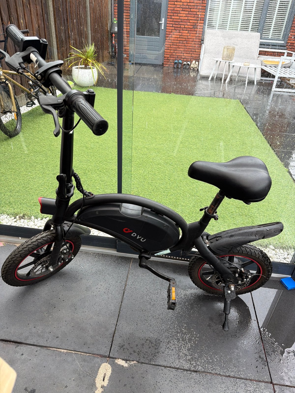 DYU Opvouwbare Elektrische Fiets - Compact en Handig, Gebruikt, Minder dan 47 cm, 30 tot 50 km per accu, Ophalen