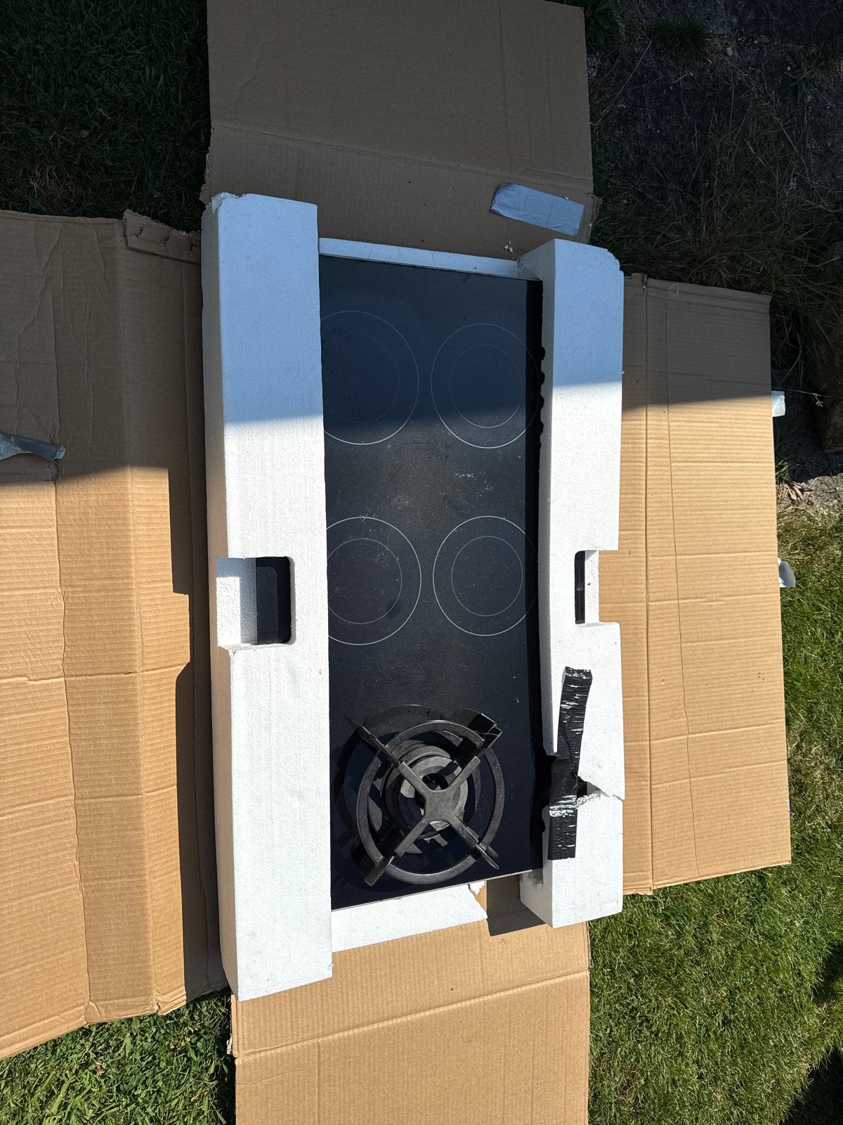 ATAG HI9071 Inductie/Wokbrander voor buitenkeuken (defect), Witgoed en Apparatuur, Fornuizen, Minder dan 85 cm, 3 kookzones of minder