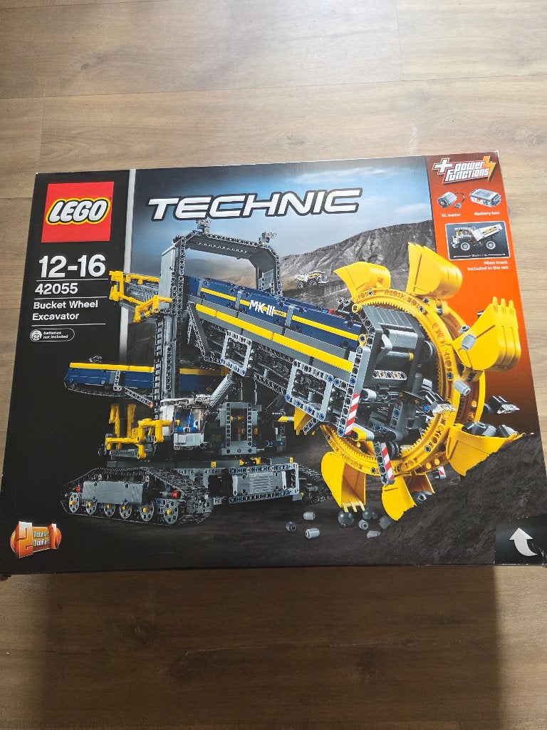 lego technic 42055 bucketwheel, Compleet, Lego, Ophalen of Verzenden, Zo goed als nieuw