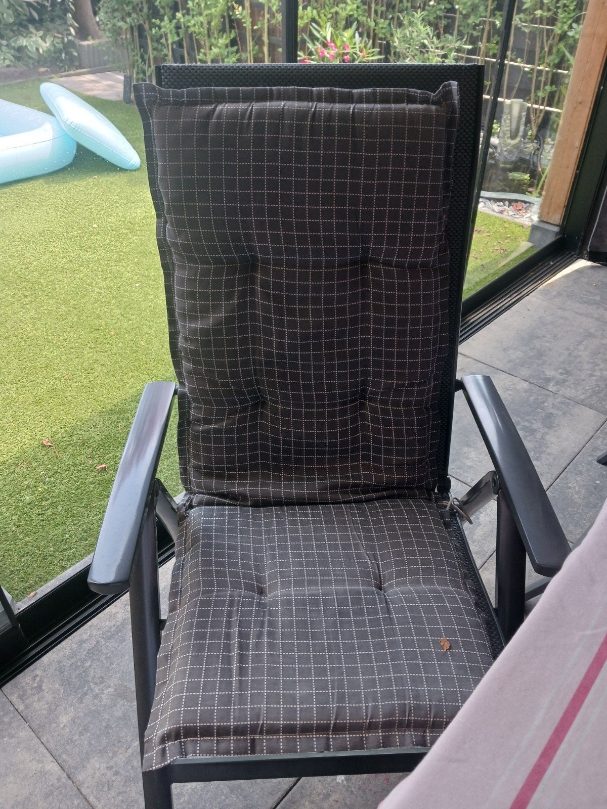 Tuinstoel kussens, Tuin en Terras, Tuinmeubel-accessoires, Ophalen, Zo goed als nieuw