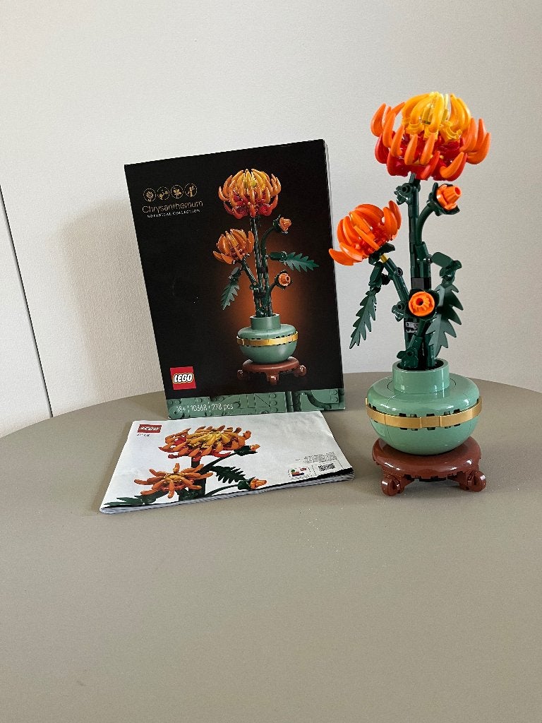 Lego chrysanten ( 10368, Overige thema's, Lego, Ophalen of Verzenden, Zo goed als nieuw
