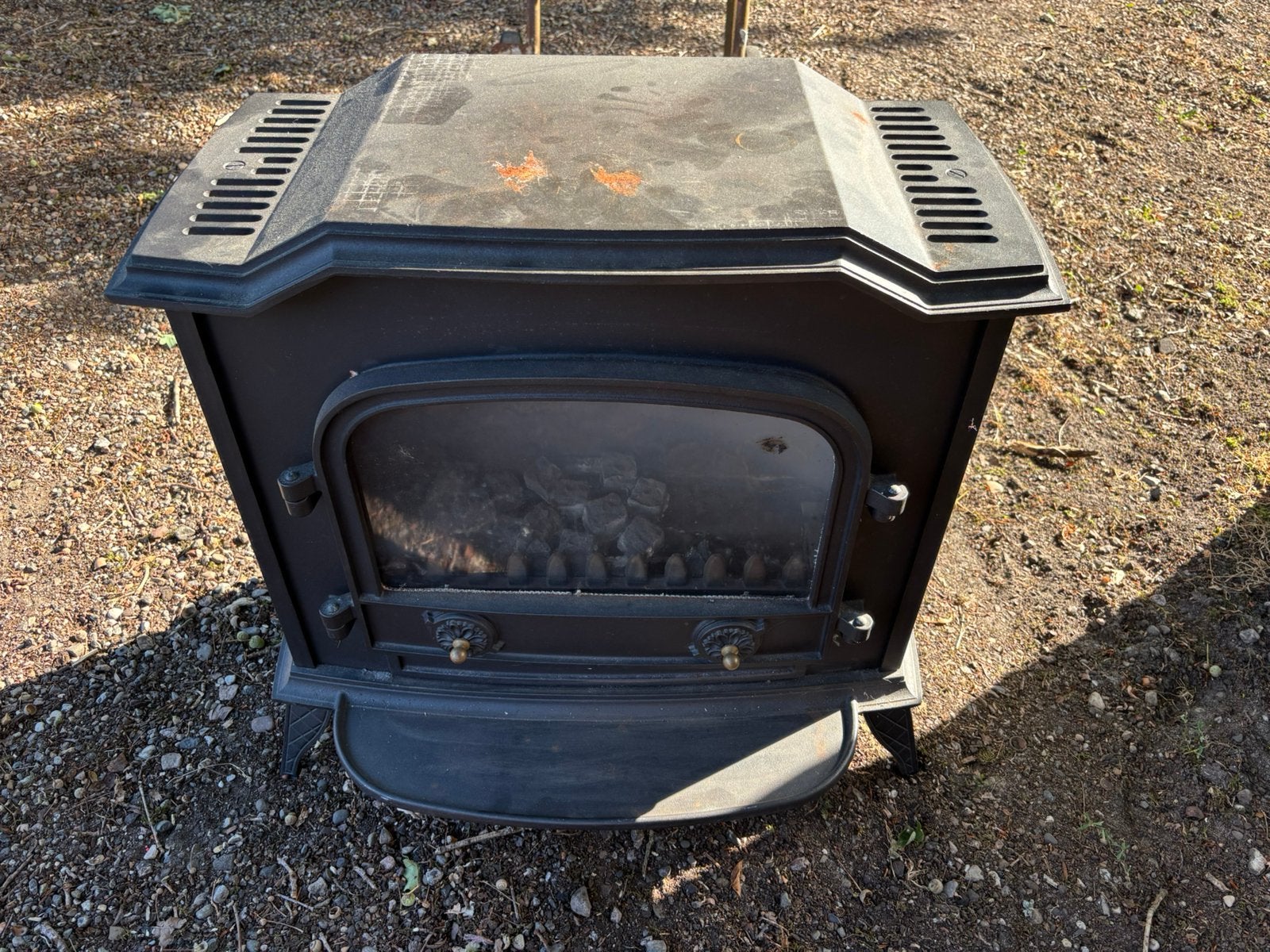 Gaskachel propaangas defect, Ophalen, Gebruikt, Gas, Vrijstaand