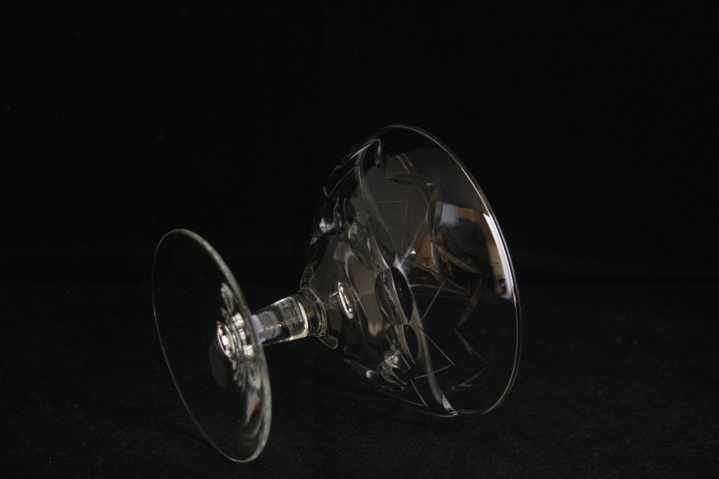 4 Royal Leerdam – Coupes – Model Valeta – Kristal ca. 1952, Antiek en Kunst, Antiek | Glas en Kristal, Ophalen of Verzenden