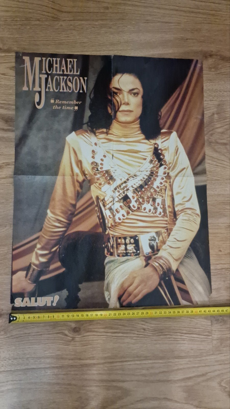 Michael Jackson Remember the Time Poster - King of Pop, Ophalen of Verzenden, A1 t/m A3, Muziek, Rechthoekig Staand