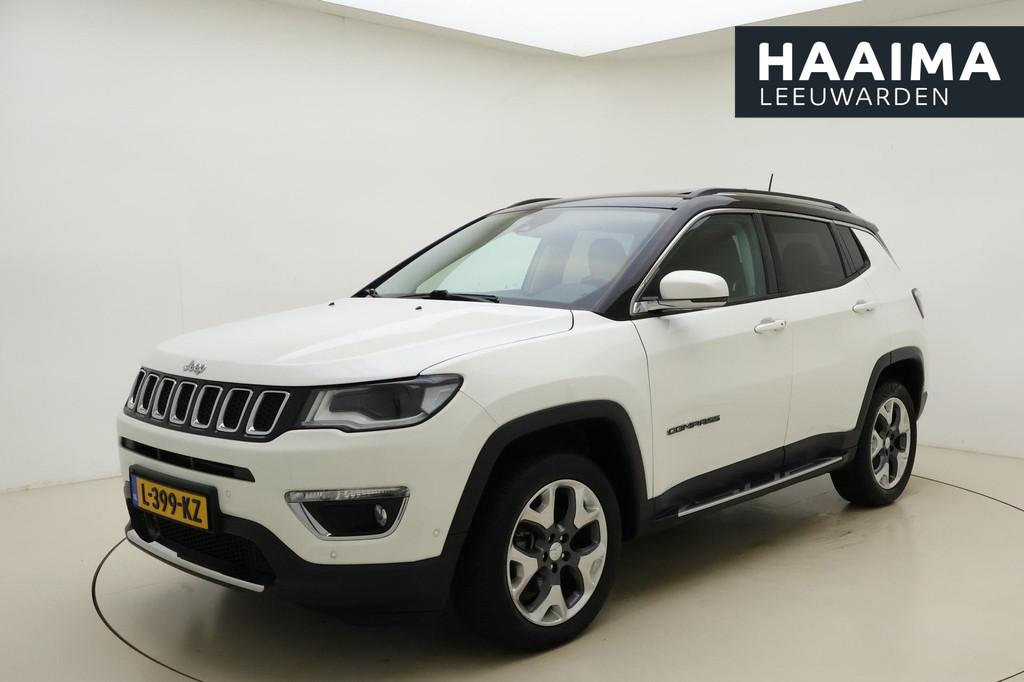 Jeep Compass 1.4 MultiAir Limited 4x4 Apple Carplay/Android, Auto's, Jeep, Automaat, 450 kg, Gebruikt, Euro 6