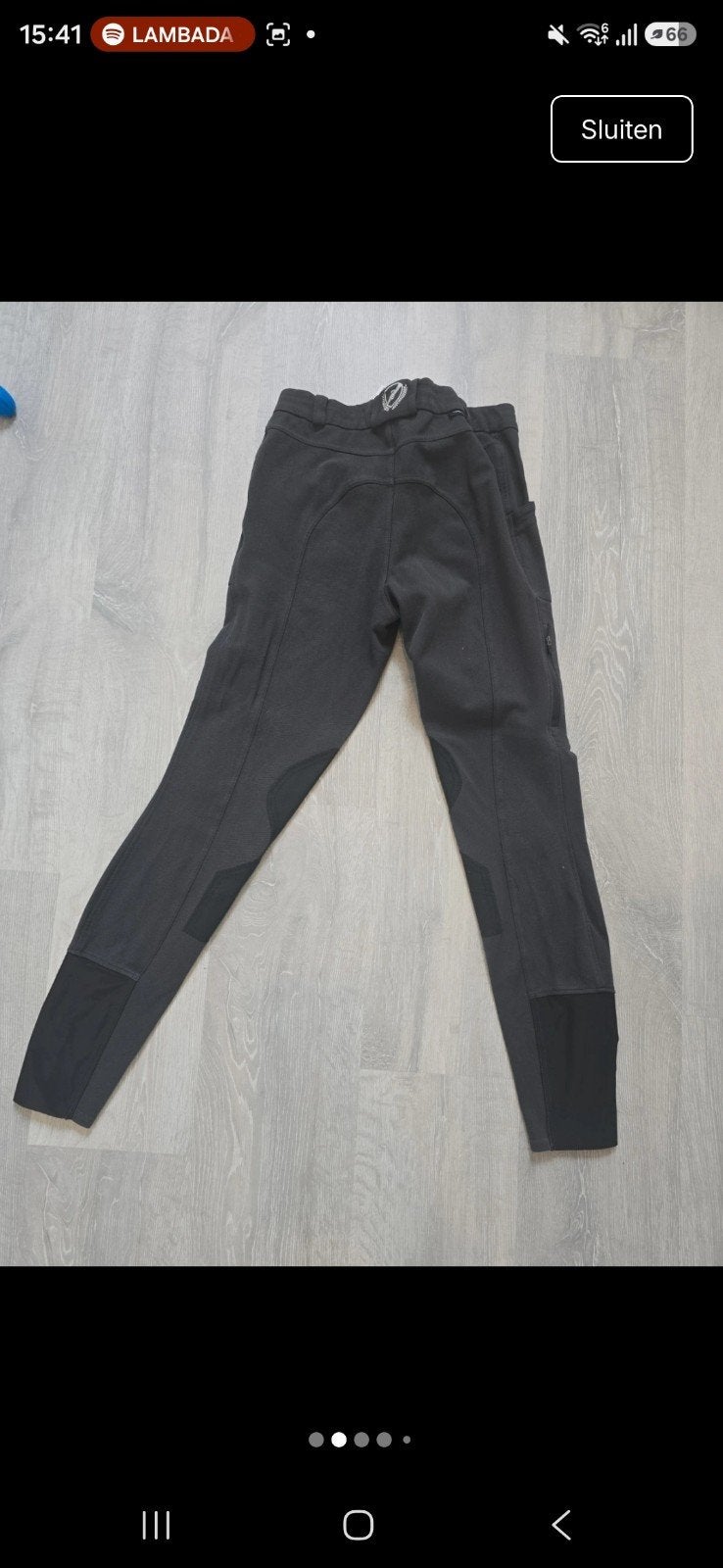 paardrijbroek, Dieren en Toebehoren, Paardrijkleding, Met stretch, Gebruikt, Kinderen, Verzenden