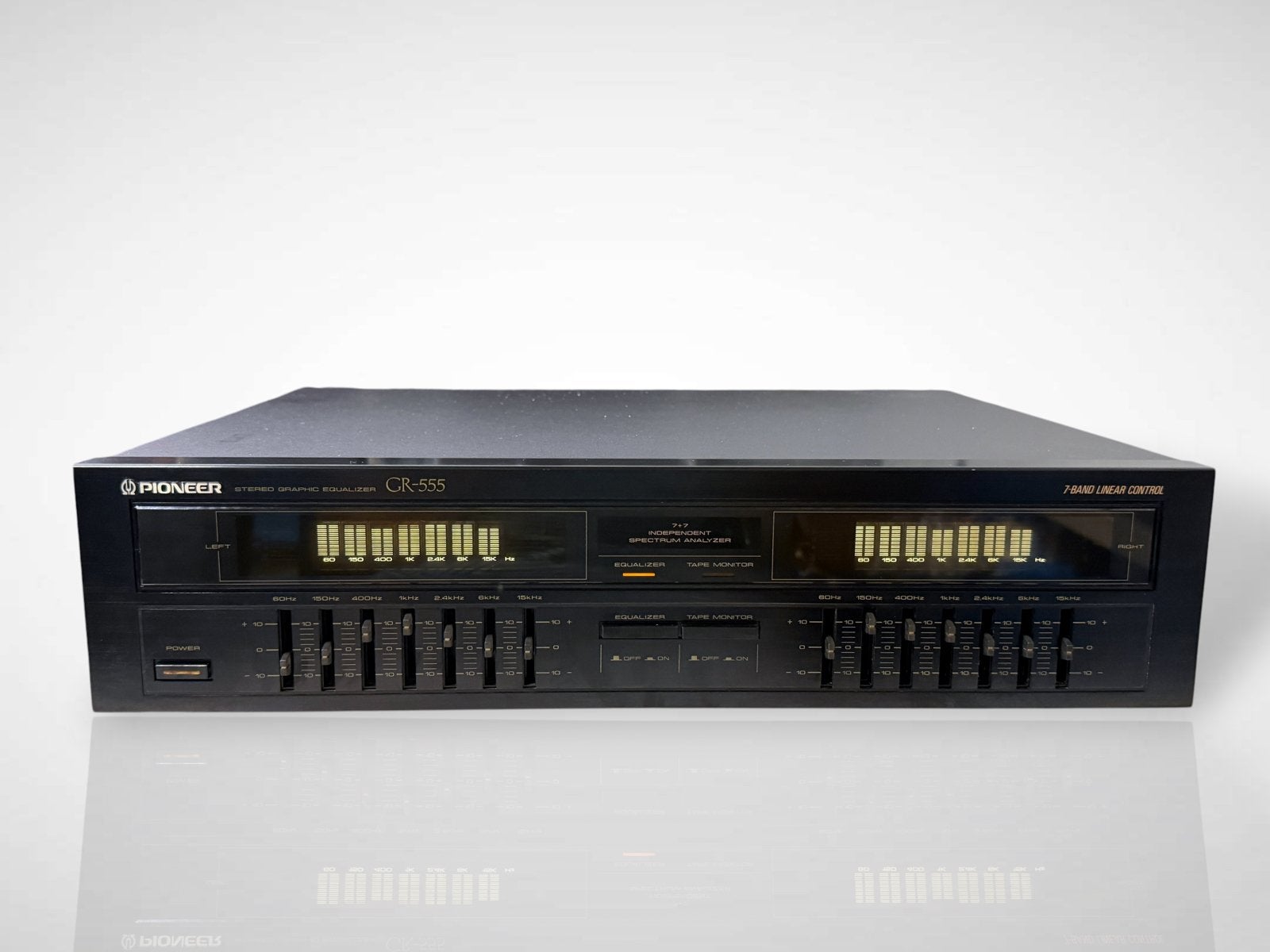 Pioneer GR-555 Stereo Grafische Equalizer - Perfecte Staat, Pioneer, Pioneer, Ophalen of Verzenden, Zo goed als nieuw
