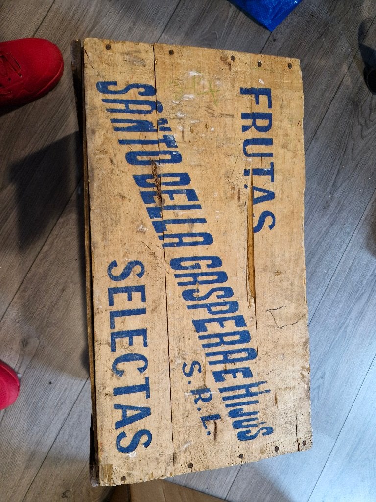 Oud fruitkistje Martin Pescador, Ophalen of Verzenden