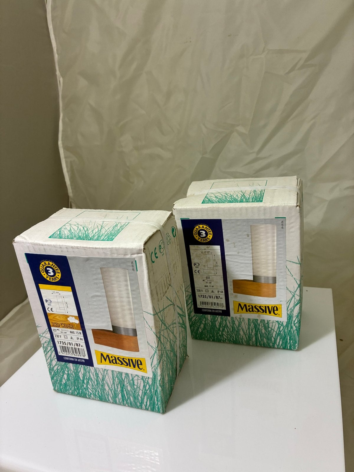 Massive buitenlampen overstock - per stuk of partij, Ophalen, Overige merken, Nieuw, E27 (groot)