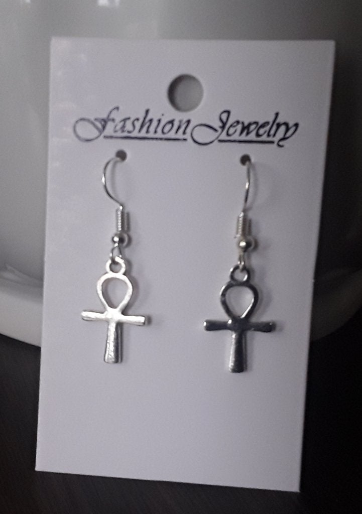 Oorbellen ankh, anch, levenskruis, anch-kruis, anch-teken, Overige materialen, Hangers, Nieuw, Ophalen of Verzenden