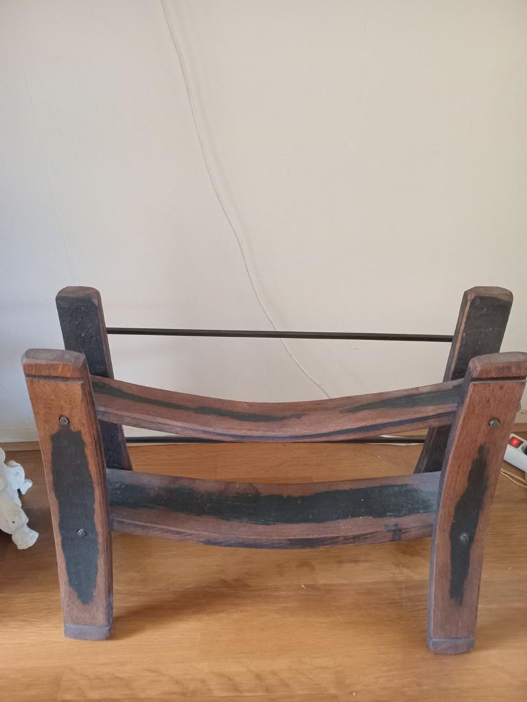 Houten wijnrek, Ophalen, Hout, 50 tot 75 cm