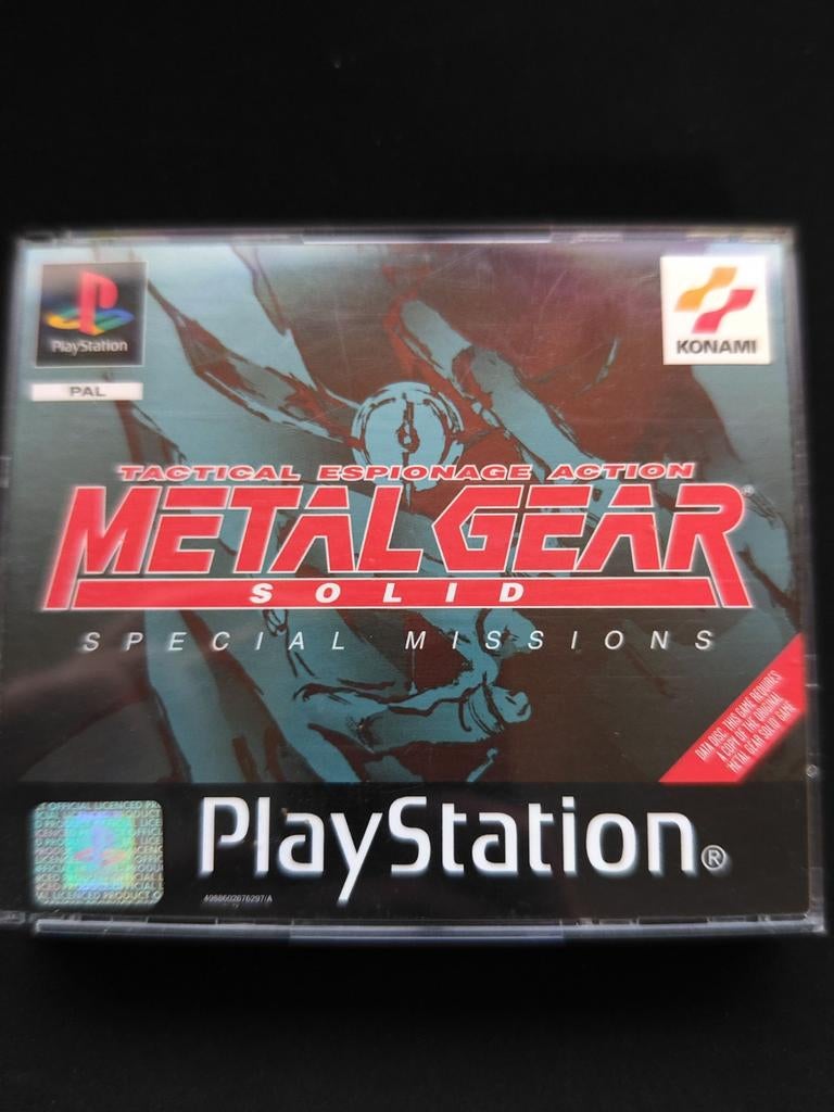 Metal Gear Solid Special Missions PS1 PAL UK versie, Spelcomputers en Games, Games | Sony PlayStation 1, Avontuur en Actie, Gebruikt