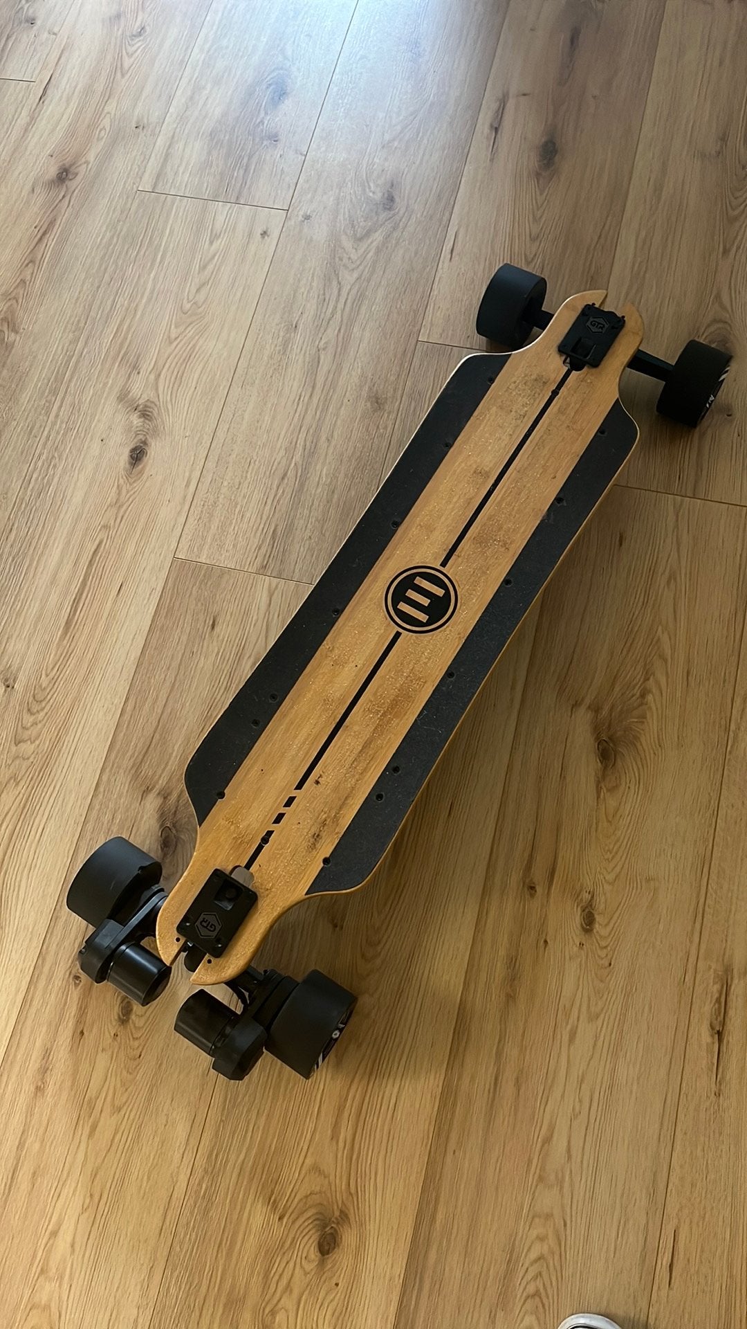 evolve GTR Bamboo electrisch longboard, Ophalen of Verzenden, Gebruikt, Overige typen, Longboard