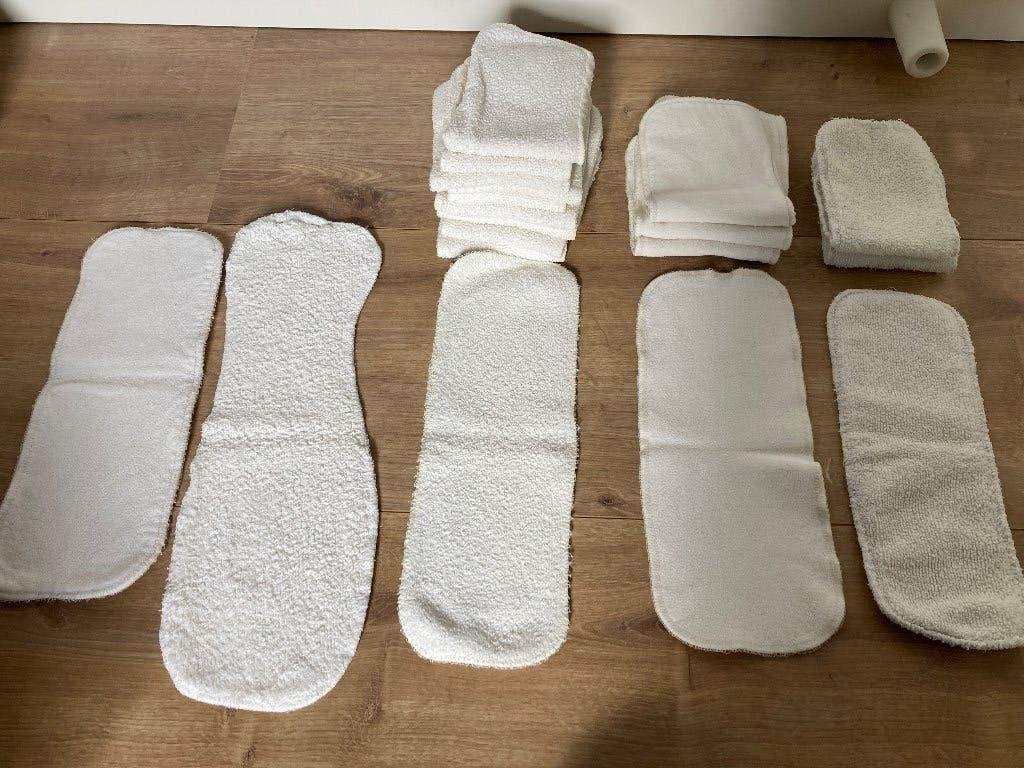 Wasbare luiers inleggers, Ophalen of Verzenden, Gebruikt, Overige typen