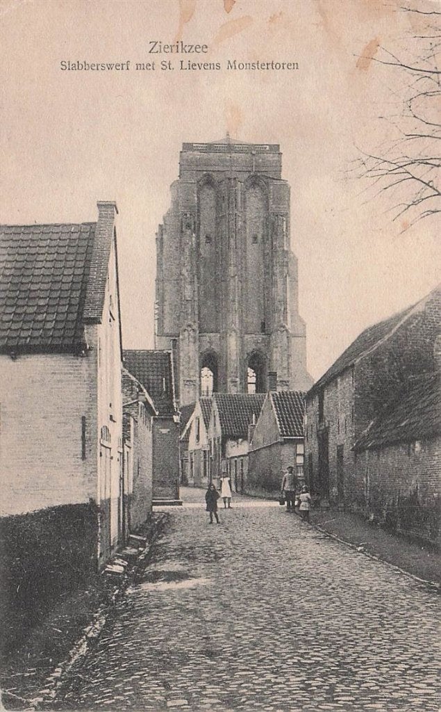 702-350-039 Zierikzee Slabberswerf Met St Lievens Monsterto, Verzenden, Voor 1920, Zeeland