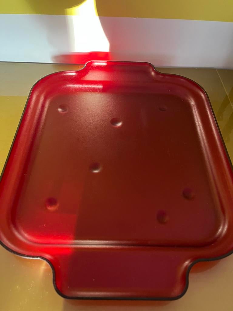 ALFREDO HÄBERLI. —   IITTALA. —  ROOD. — 1990., Ophalen of Verzenden