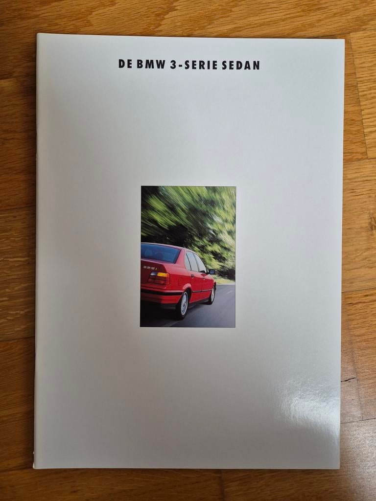 BMW 3-serie 1992 brochure, Ophalen of Verzenden, Zo goed als nieuw, BMW