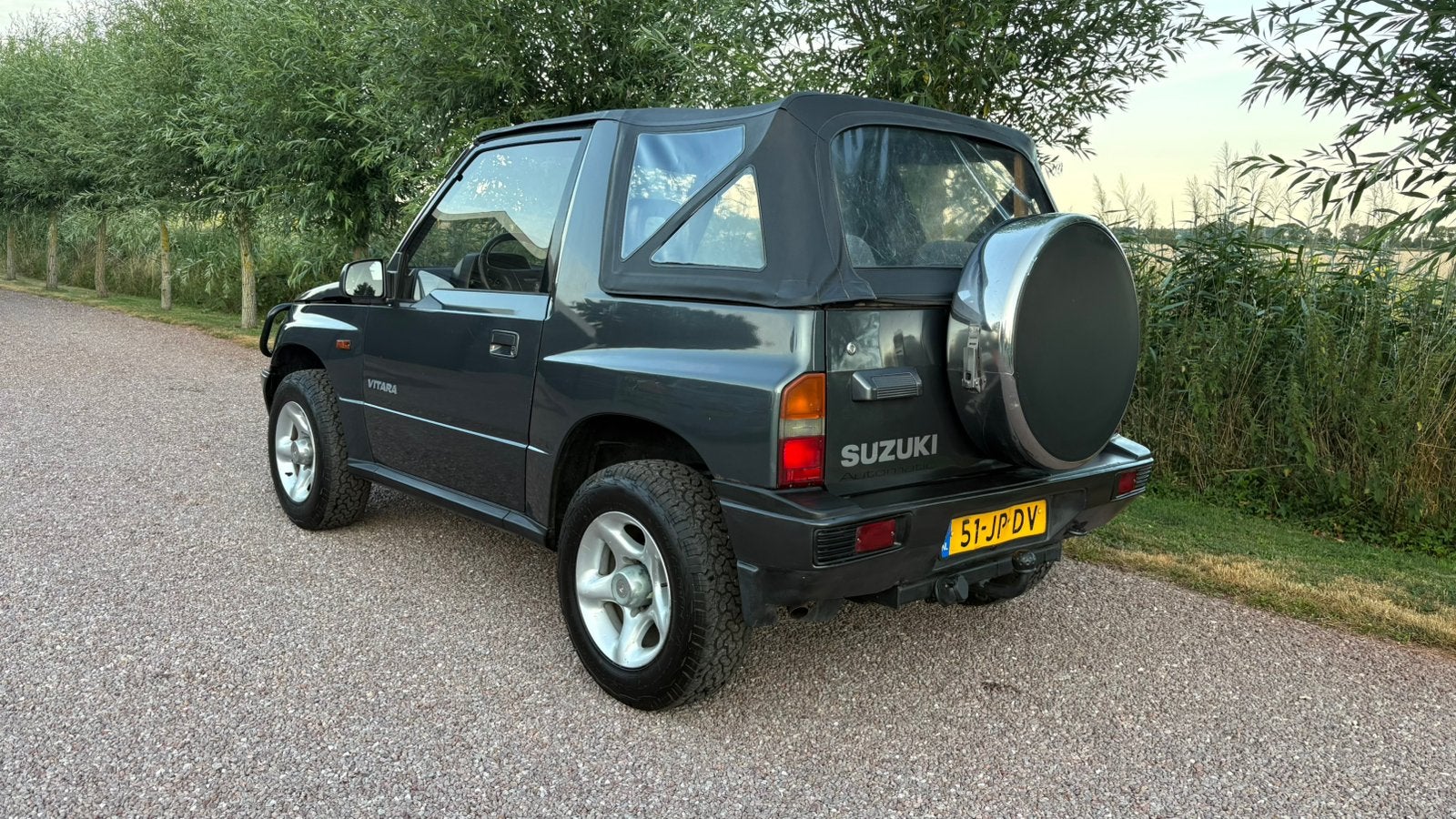 Unieke/ nette/ originele Vitara Cabrio 4 persoons Automaat!, Stof, Cabriolet, 1070 kg, Particulier