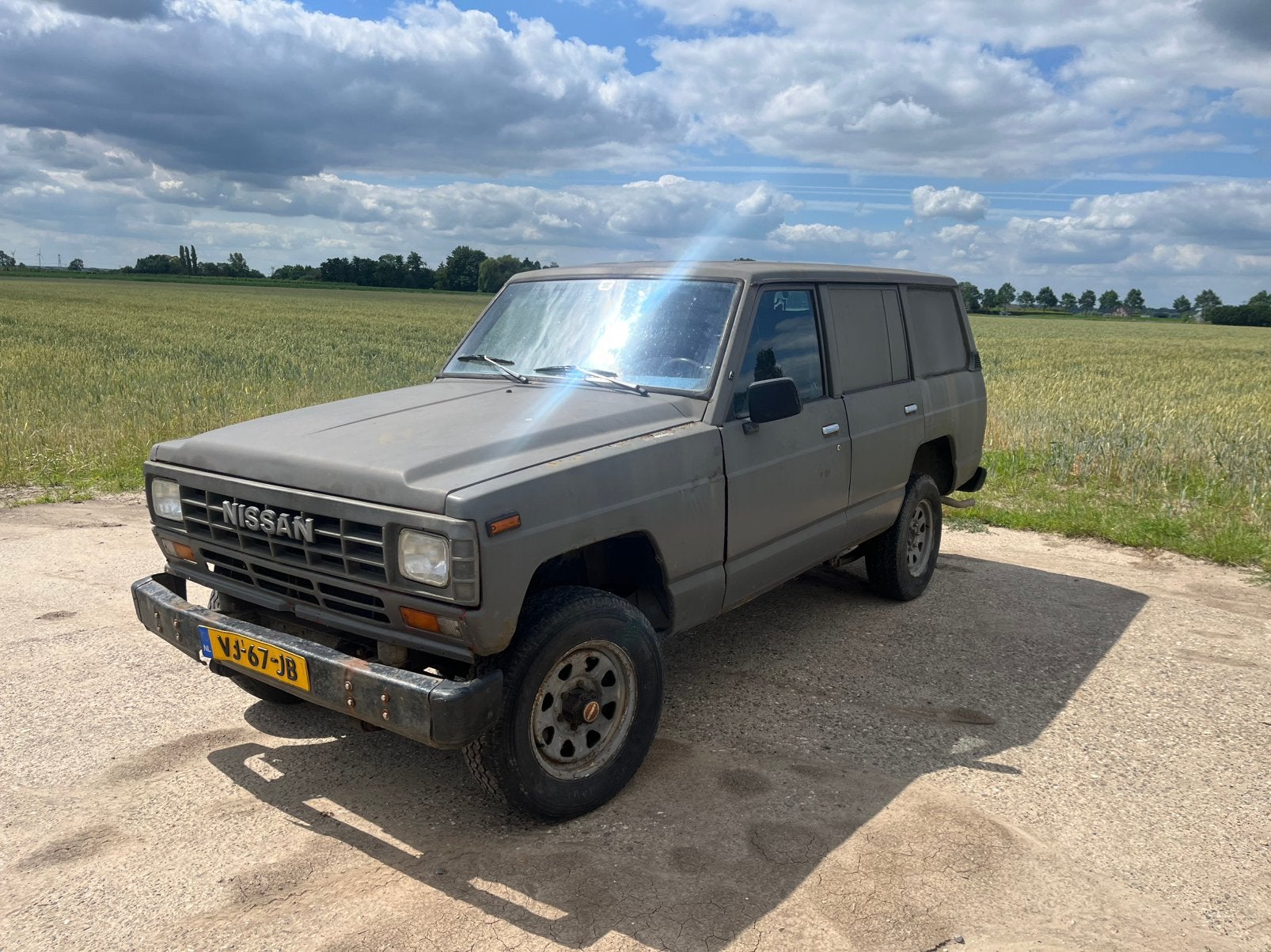 Nissan Patrol 3.3 Wagon VAN DSL 4WD 1985, Trekhaak, 95 pk, 3246 cc, Vierwielaandrijving