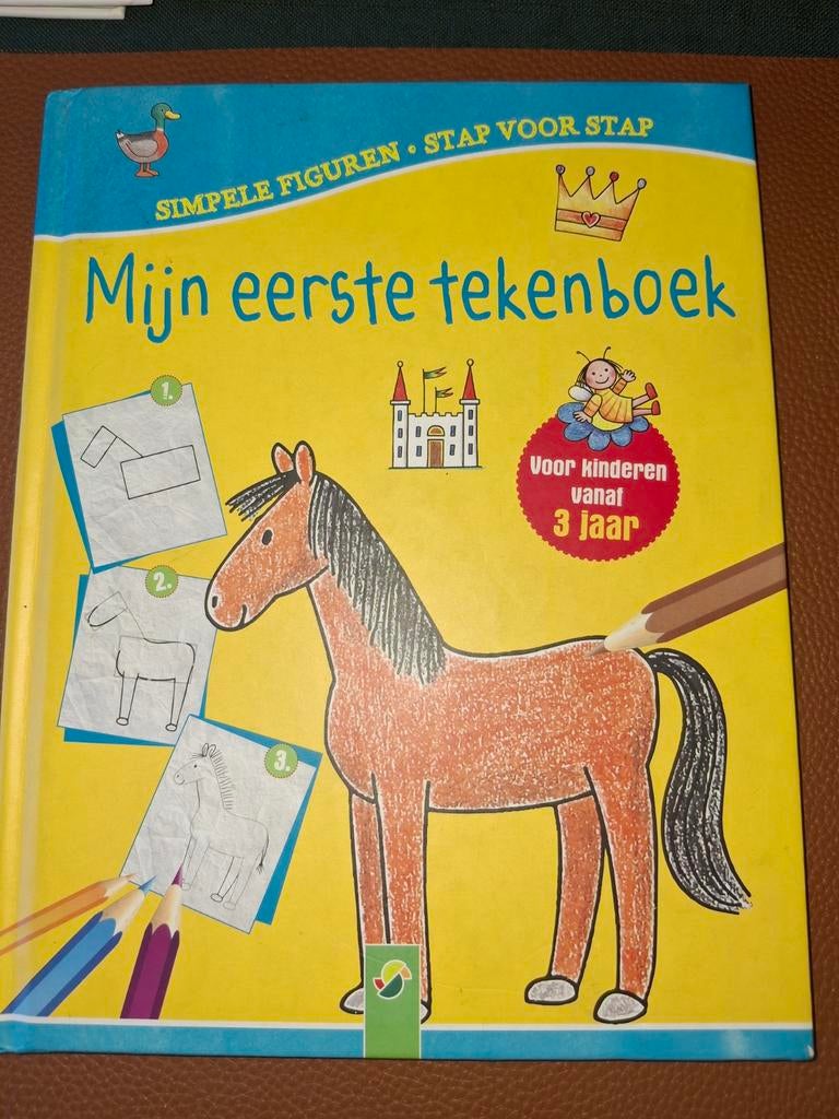 Mijn eerste tekenboek, Ophalen of Verzenden, Zo goed als nieuw