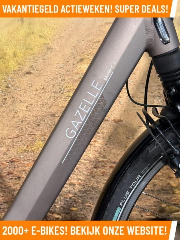 Gazelle Grenoble C7 Elektrische fiets met Bosch middenmotor!, Gazelle, Ophalen of Verzenden, Zo goed als nieuw, 50 km per accu of meer