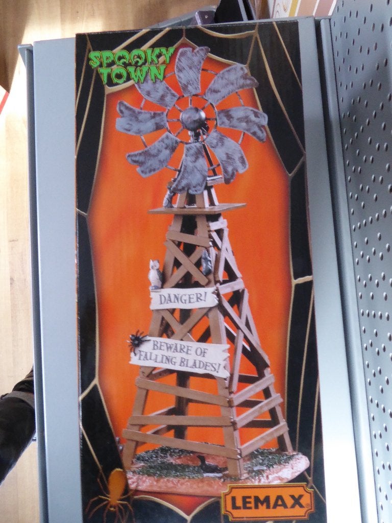 Lemax Item -  Beware of falling blades - Ik ruim op, Diversen, Kerst, Ophalen of Verzenden, Nieuw